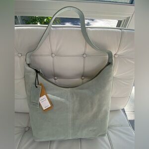 Margot New York Suede Shoulder Bag